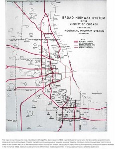 3.5-12-1943 Chicago highway proposal - Beyond Burnham (2009)